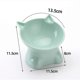 thumbnail image 2 of Cat Feeder Bowl Cat Raised Bowl Tilt Cat Bowl Pet Feeder And Waterer Cat Bowl With Stand Cat Waterer Cat Food Water Bow, 2 of 4