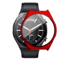 thumbnail image 2 of asddcavvf Suitable for Xiaomi Watch S1 PC + Tempered Film Multi-color One-piece Case, 2 of 5