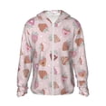 thumbnail image 2 of Lsque Strawberry Cake UPF 50+ Lightweight Sun Protection Men's Women's Long Sleeve Shirt, Hoodie Performance -Large, 2 of 9
