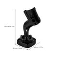 thumbnail image 2 of Raindrops Car Navigation Support Bracket For Driving Safety Zinc Alloy Secure Installation Rear Dash Cam Mount 1Pcs, 2 of 7