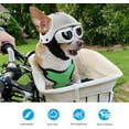 thumbnail image 5 of GlobaShun Dog Helmets for Small Dogs with Ear Holes, Hard Safety Pet Dog Hat for Puppy, Windproof Doggies Motorcycle Helmets for Outdoor Riding Hiking Cyclin, 5 of 7