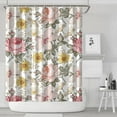 thumbnail image 2 of Waterproof Pioneer Shower Curtain 72x84 Inch Polyester Unique Cute Floral Shower Curtain for Bathroom Hotel Home Decor with 12 Plastic Hooks, 2 of 5