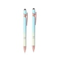 thumbnail image 2 of 2-in-1 Retractable Ballpoint Pen with Stylus Tip Clip On Portable Smooth Writing for Daily Office Use Student Classroom Note Taking Business Client Gift Medical Staff Use Travel Stationery Supplies, 2 of 5