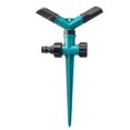 thumbnail image 4 of 1 Set of 3Pcs Floor Inserted Lawn Sprinkler Garden Watering Automatic Rotary Nozzle Equipment Gardening Irrigation Tool, 4 of 4