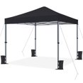 thumbnail image 3 of SONGMY 12x12 ft Pop Up Canopy EZ Up Instant Tent Home Commercial Party Tent Folding Waterproof with Carry Bag for Outdoor Events Camping and Beach Black, 3 of 7