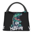thumbnail image 1 of Fotbe Hungry Tyrannosaurus Bolsa Térmica Portátil con Estampado, Bolsa de Entrega de Alimentos Aislada, Bolsa Reutilizable de Gran Capacidad para Comidas y Supermercado, 1 of 6