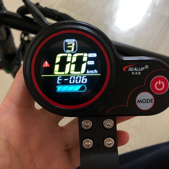 Panel Pantalla de scooter eléctrico de 10 pulgadas Tablero de e-scooter de 5 pines para Kugoo M4 Sywqhk Accesorios para bicicletas