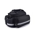 thumbnail image 2 of Bolsa impermeable para asiento trasero de maletero de bicicleta, portabicicletas para ciclismo, asiento trasero reflectante, almacenamiento de carga, equipaje, sillín, bolsa de hombro con botella, 2 of 5