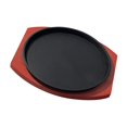 thumbnail image 1 of Assiette en Fonte pour Steak pour Maison Restaurant Cuisine 23cm, 1 of 8
