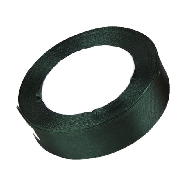 Gift Wrap Ribbon Wedding Decorations Clothes Making Supply DIY Craft Accessories Light-weight Polyester Ribbons for Ornaments Green Black 73