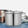 thumbnail image 6 of FENGGUIQU Stainless Steel Soup Pot For Large Cooking 1Pack, 6 of 7
