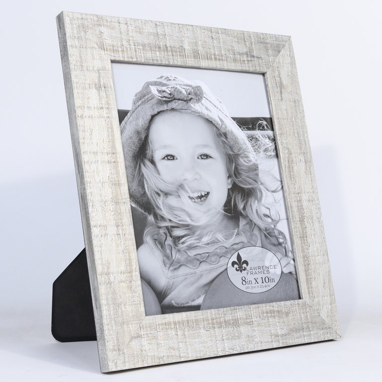 Lawrence Frames 4x6 White Wash Maple Picture Frame