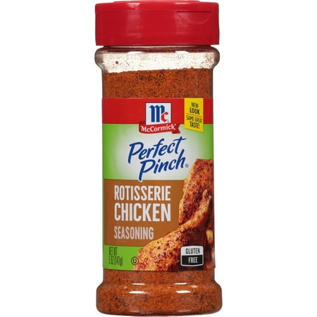 McCormick PERFECT PINCH Gluten Free Rotisserie Chicken Seasoning  5.0 oz Bottle