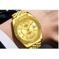 thumbnail image 4 of LAATIKUI Reloj de Cuarzo para Hombre Impermeable Casual de Negocios Luminoso para Regalo, 4 of 6