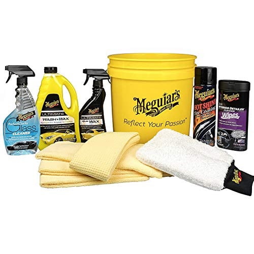 meguiar's g55146 essential all in one car care kit
