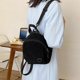 thumbnail image 4 of Casual Bag Backpack Travel Daybag Shoulder Bag for Girl Women Multi-Purpose Small Fashion Pack Corduroy Zipper Daypack, 4 of 4