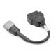 thumbnail image 2 of Conector OBD2 de 6 pines a cable adaptador de diagnóstico de 16 pines hembra para motocicleta, 2 of 4