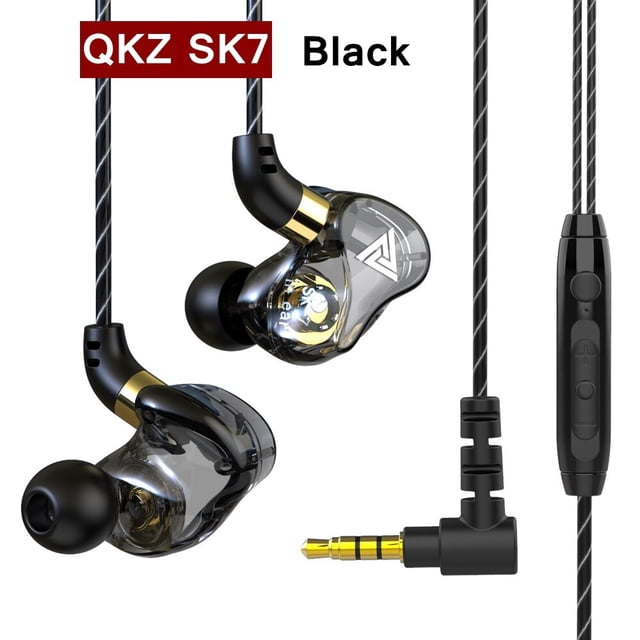 Original QKZ AK6 controlador de cobre HiFi auricular con cable deporte correr auriculares bajo estéreo auriculares música auriculares fone de ouvido Tan Jianjun unisex