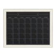 thumbnail image 2 of DesignOvation Macon Framed Magnetic Tableau Calendrier Mensuel, 23x29, Blanc Tendre, 2 of 5