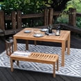 thumbnail image 3 of Cambridge Casual  Paxton 3-piece Teak Patio Dining Set, 3 of 5
