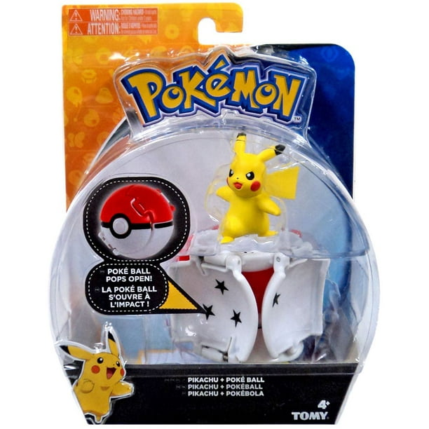 tomy pokemon throw n pop pokeball pikachu poke ball cubone repeat figure set