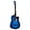 Blue, variant on 38'' Full Size Adult 6 Strings Cutaway Folk Acoustic Guitar for Students Beginners (Blue)