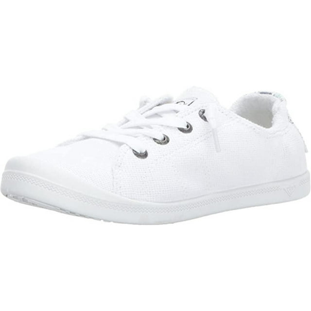 (8.5, White) - Roxy Women's Rory Slip On Shoe Sneaker