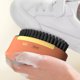 thumbnail image 4 of Cepillo para lavandería, limpieza suave, diseño antideslizante de doble cara, cepillo de zapatos naranja, 4 of 8