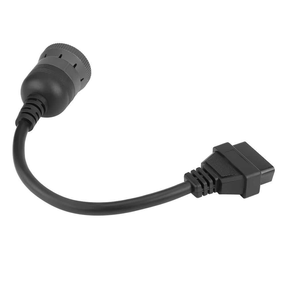 Universal Pvc Diagnostic Adapter Obd2 Scanner Truck Diagnose Interface Female Adapter Cable Scan Tool 16 Pin Obd2 9 Pin Diagnostic Scanner Tool