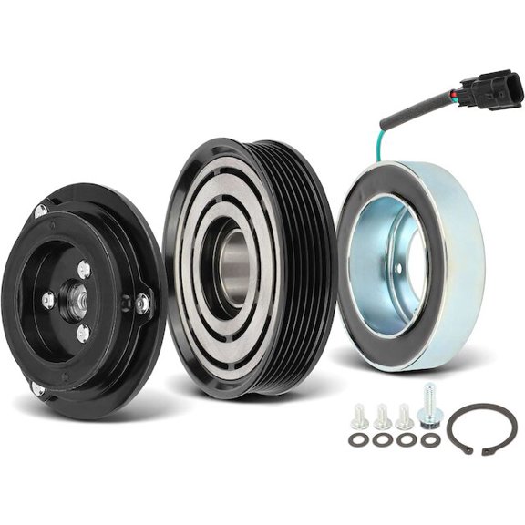 A/C Compressor Clutch Kit One Set - Compatible with 2008 - 2013 Nissan Rogue 2.5L 4-Cylinder - Autopart Premium