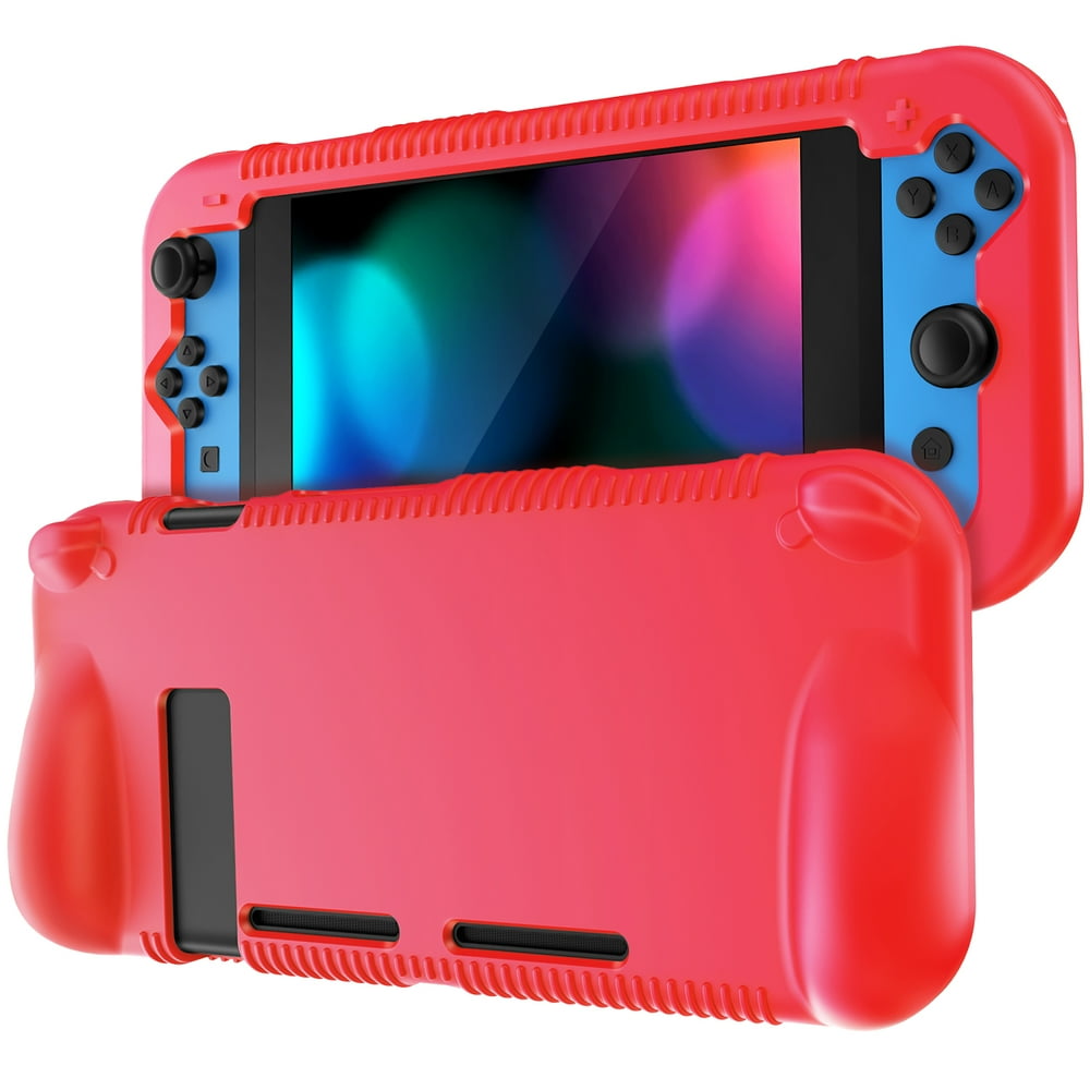 Silicone Case for Nintendo Switch Fintie Soft AntiSlip Shock Proof