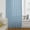 Blue, variant on Orange Plaid Sheer Curtains 45 Inches Long for Living Room/Bedroom, Modern Farmhouse Simple Abstract Stripes Rod Pocket Voile Kitchen Curtains & Drapes Window Treatment 1 Panel, 52"W x 45"L