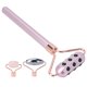 thumbnail image 2 of Rodillo Facial, Rodillo De Masaje Facial De Cuarzo Rosa Para Salón De Belleza Para Viajes Cergrey Germanium Face Roller, 2 of 8