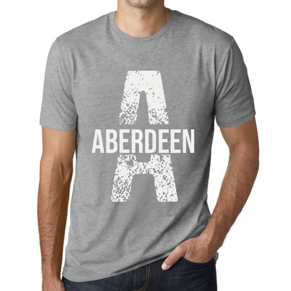 T-Shirt Graphique pour Hommes Aberdeen Écolo T-Shirt à Manches Courtes en Édition Limitée Cadeau d'Anniversaire Vintage