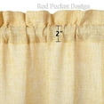 thumbnail image 3 of Small Window Curtains for Bathroom Bedroom Office Dorm, 3 of 6