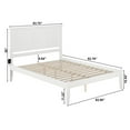 thumbnail image 5 of Madison Platform Bed with Open Foot Board in Multiple Colors and Sizes, 5 of 6