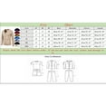 thumbnail image 2 of Mens Cardigan Coats Long Sleeve Winter Fall Button Solid V Neck Slim Fit Warm Sweater Casual Cardigans Tops, 2 of 2