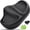 Black, variant on New Noseless Bike Seat for Men Women Comfort, Extra Wide Soft Padded Bicycle Seat, Large Comfortable Bike Saddle for Peloton, Stationary Exercise Bike, Ebike, Scooter, Beach Cruiser, City Bike
