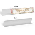 thumbnail image 2 of Printtoo Personalized Desk Name Plate Pretty Floral Custom Acrylic Office Desk Name Plate Accessory 2x10 Inches, 2 of 5