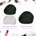 thumbnail image 2 of Lámpara UV LED de 160 W para uñas, secador de uñas de gel con sensor inteligente, 4 temporizadores y pantalla LCD para curar uñas de manos y pies en casa., 2 of 8
