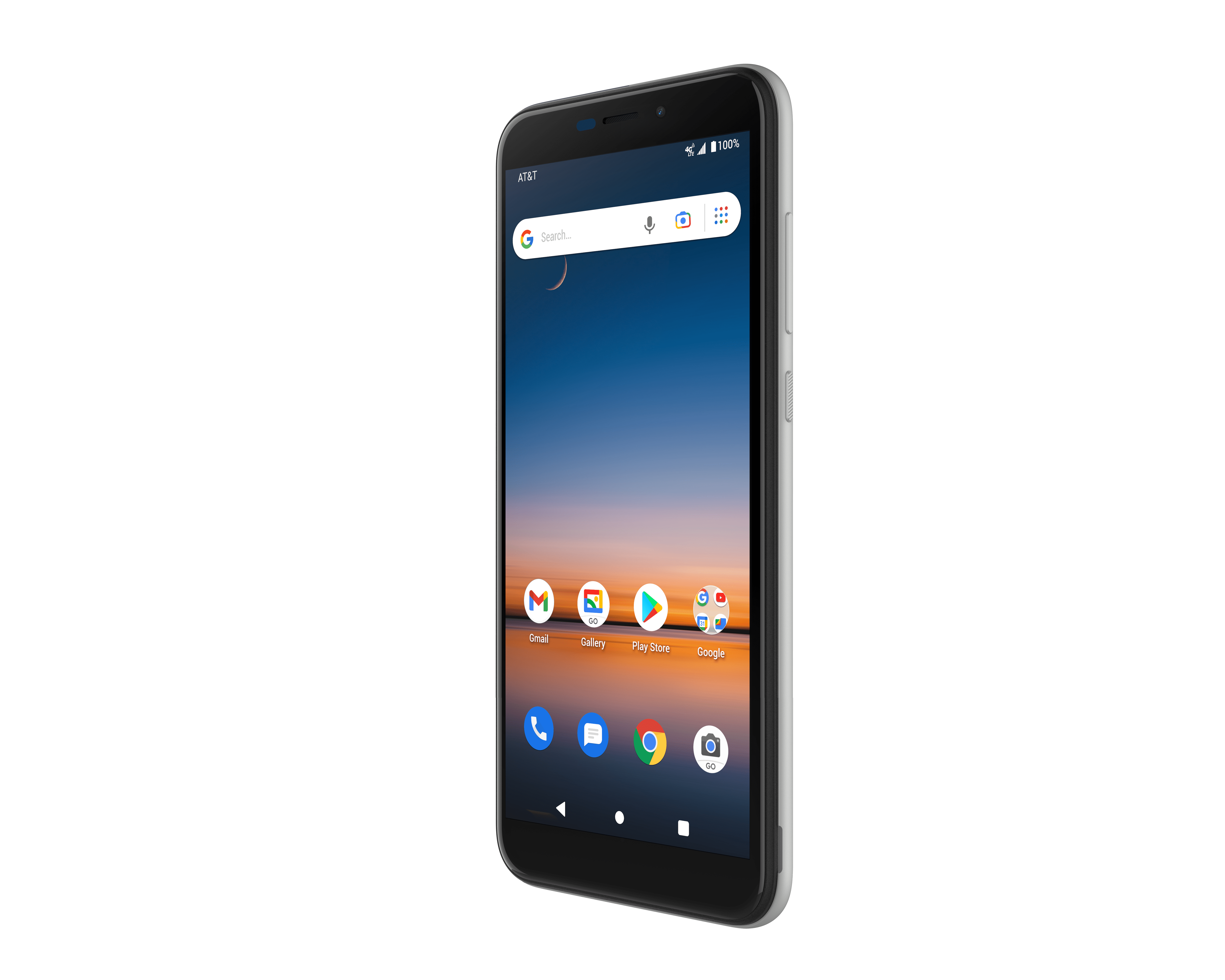 AT&T Calypso 2 32GB Satin Silver Prepaid Smartphone Brand New