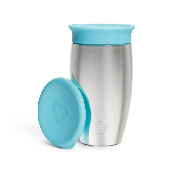 Tasse à bec en acier inoxydable Miracle® 360°de Munchkin, 10oz