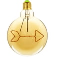 thumbnail image 4 of LINLIN LED Edison Bulb, LED Decorative Firework Light Bulb LED Filament Bulb Decorative Light Bulb Globe E27 AC85-265V 4W, 4 of 6