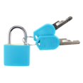 thumbnail image 2 of koolsoo 1 Set Mini Small Steel Padlock Suitcase Keyed Lock Multicolor Security Lock with Blue, 2 of 8