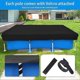 thumbnail image 5 of 400 X 211 Rectangular Frame Above Ground Pool Cover Heavy Duty Protective Cover, Tear and Fade Resistant, 5 of 5