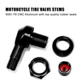 thumbnail image 3 of Vástago de válvula de neumático de motocicleta VOFONO, 90 grados, CNC, 10 mm, 11,3 mm, 3 of 7