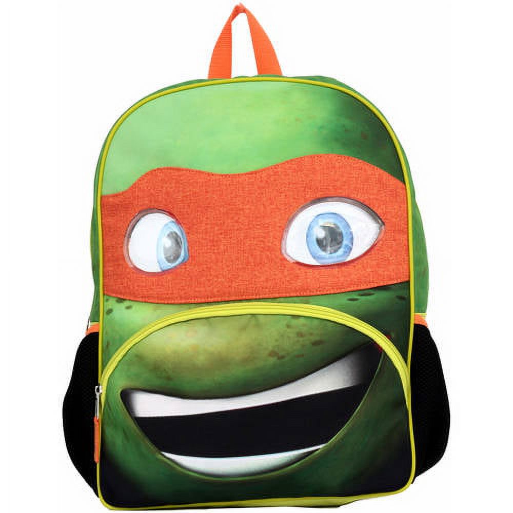 16" Teenage Mutant Ninja Turtle Backpack- Michelangelo Big Face - image 2 of 2