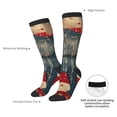 thumbnail image 4 of Sigee Vintage American Flag Elephant for Socks for Men Women Socks Stocking Compression Socks, 4 of 6