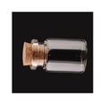 thumbnail image 1 of Botellas de vidrio Ligero Corcho para el hogar Mini Botella de deseos transparente Varios tamaños DIY Pequeños viales Adornos Boda Vacaciones Almacenamiento y organización del hogar 22*35*12.5 Advancent HA065042-03, 1 of 6
