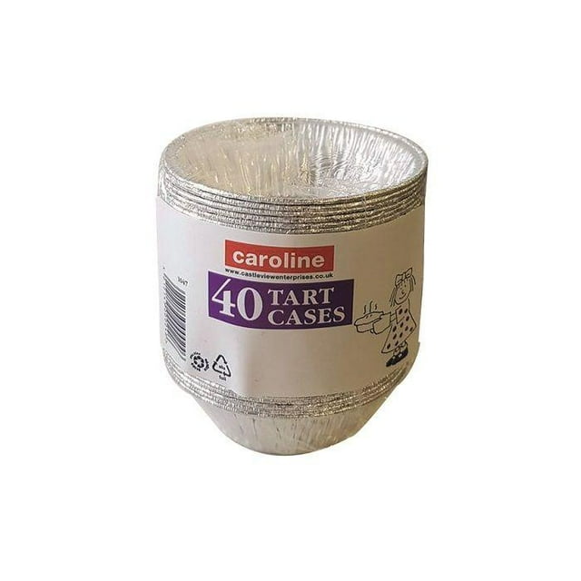 Caroline Mince Pie/Tart Case 60 x 20mm 40pk 1047